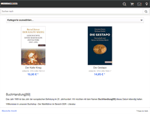 Tablet Screenshot of buchhandlung89.de